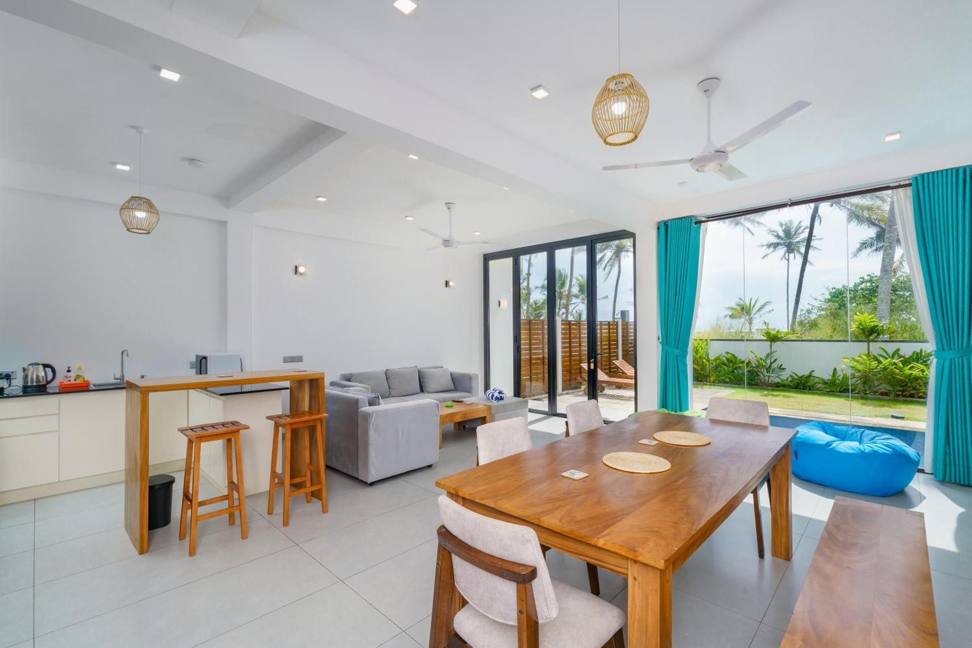 Kaas Villas - Entire Two Bedroom Villa With Private Pool & Garden Dikwella Exteriör bild